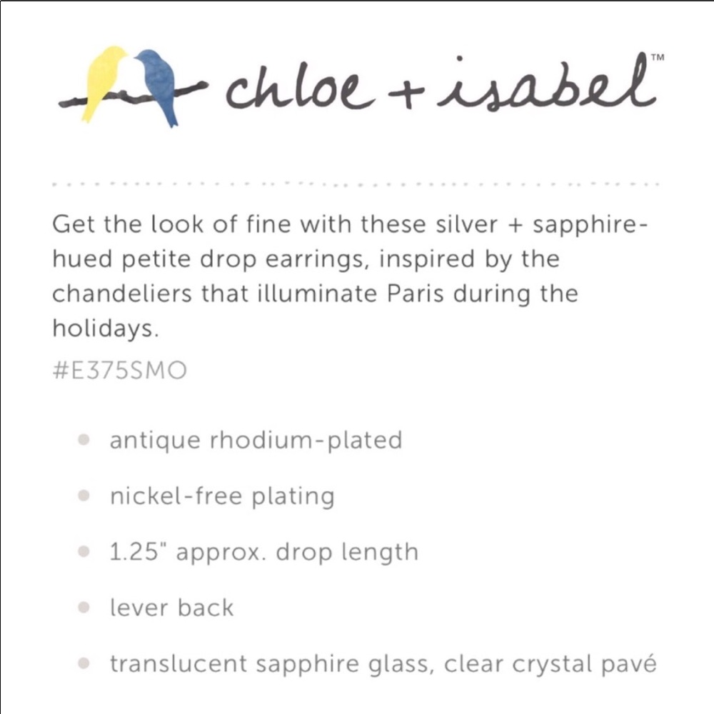 🆕EXCLUSIVE💛 Ethereal Crystal Drops c+i E375SMO - Picture 2 of 2